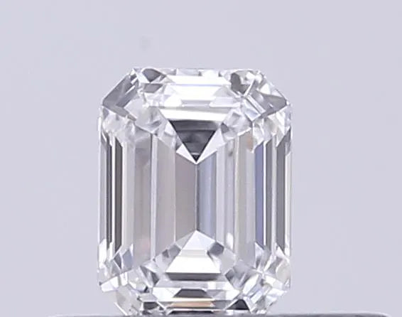 0.25ct Emerald Lab Grown Diamond (Colour D, Clarity VVS2, IGI Certified)