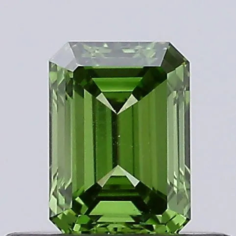 0.25ct Emerald Lab Grown Diamond (Colour Fancy Vivid Green, Clarity VS1, Uncertified)