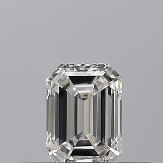 0.25ct Emerald Natural Diamond (Colour G, Clarity VVS1, GIA Certified)