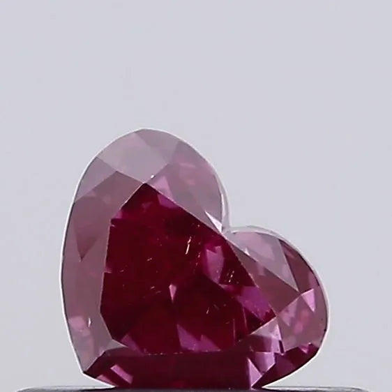 0.25ct Heart Lab Grown Diamond (Colour Fancy Intense Purple, Clarity VS2, Uncertified)