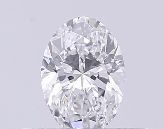 0.25ct Oval Lab Grown Diamond (Colour D, Clarity VVS2, IGI Certified)