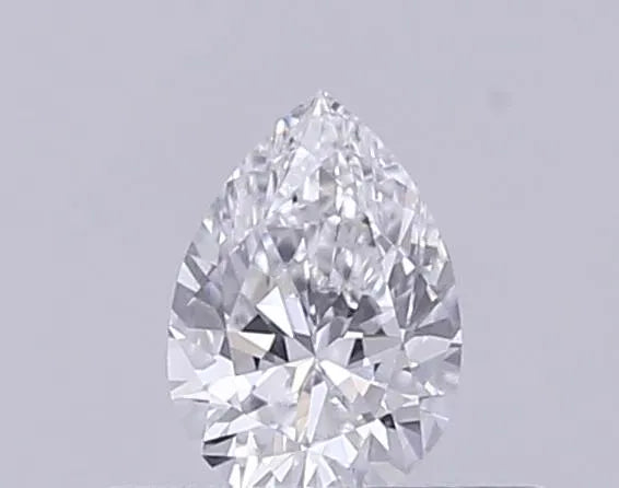 0.25ct Pear Lab Grown Diamond (Colour D, Clarity VVS2, IGI Certified)