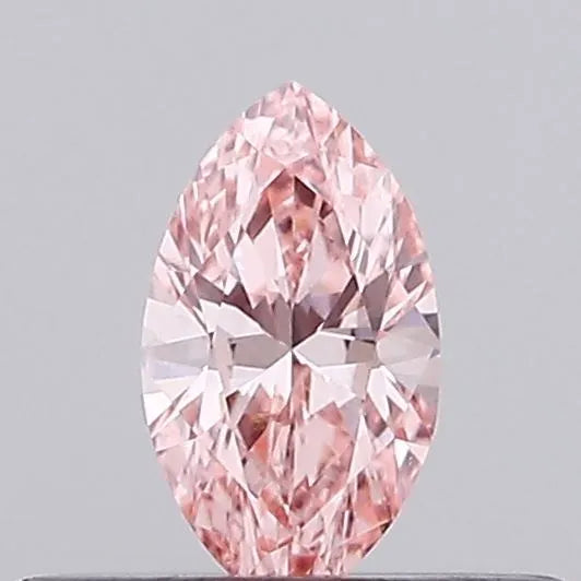 0.28ct Marquise Lab Grown Diamond (Colour Fancy Vivid Pink, Clarity VS1, Uncertified)