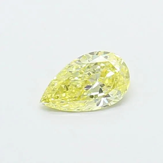 0.28ct Pear Lab Grown Diamond (Colour Fancy Yellow, Clarity VS1, IGI Certified)