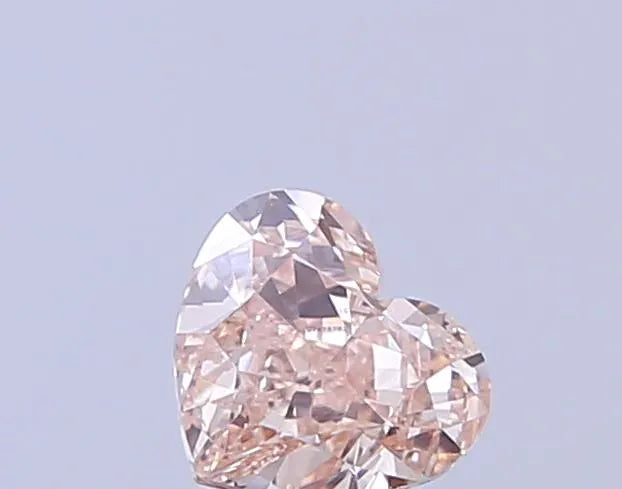 0.29ct Heart Lab Grown Diamond (Colour Very Light Pinkish Brown, Clarity VS2, IGI Certified)