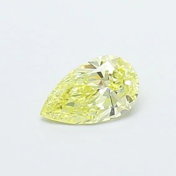 0.29ct Pear Lab Grown Diamond (Colour Fancy Intense Yellow, Clarity VS1, IGI Certified)
