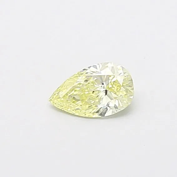 0.29ct Pear Lab Grown Diamond (Colour Fancy Light Yellow, Clarity VS1, IGI Certified)