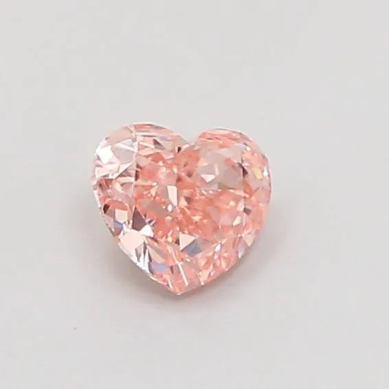 0.30ct Heart Lab Grown Diamond (Colour Fancy Intense Pink, Clarity SI1, IGI Certified)
