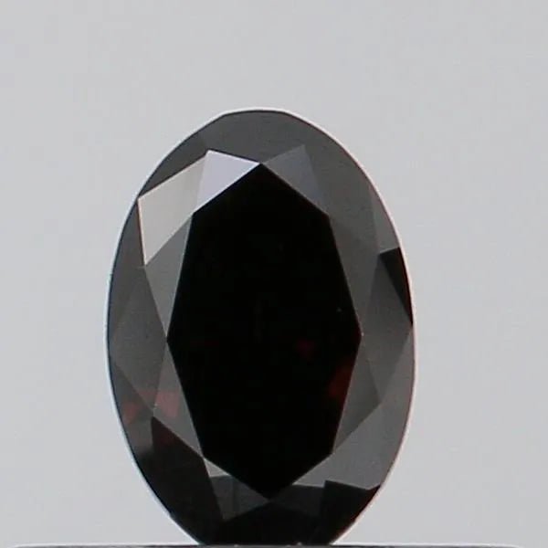 0.30ct Oval Lab Grown Diamond (Colour Fancy Deep Black, Clarity VS2, Uncertified)