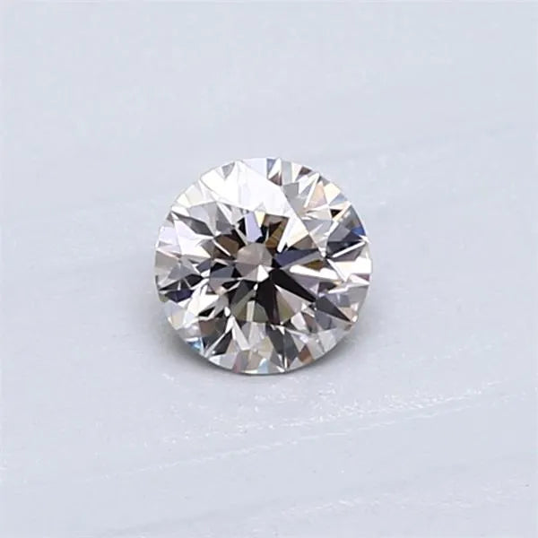 0.30ct Round Natural Diamond (Colour Very Light Pink, Clarity VS1, Cut GD, GIA Certified)