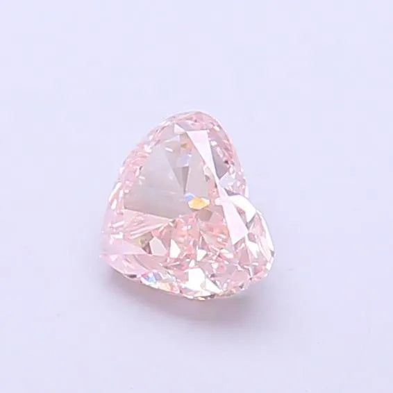 0.31ct Heart Lab Grown Diamond (Colour Fancy Intense Pink, Clarity VS1, IGI Certified)
