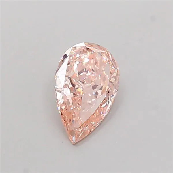 0.31ct Pear Lab Grown Diamond (Colour Fancy Vivid Pink, Clarity VS1, Uncertified)