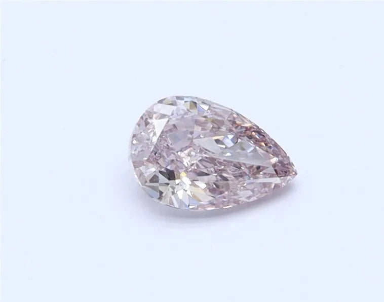 0.31ct Pear Natural Diamond (Colour Fancy Pink, Clarity VS2, GIA Certified)