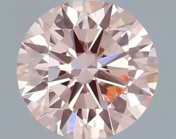 0.32ct Round Lab Grown Diamond (Colour Fancy Vivid Pink, Clarity VS1, Cut EX, IGI Certified)
