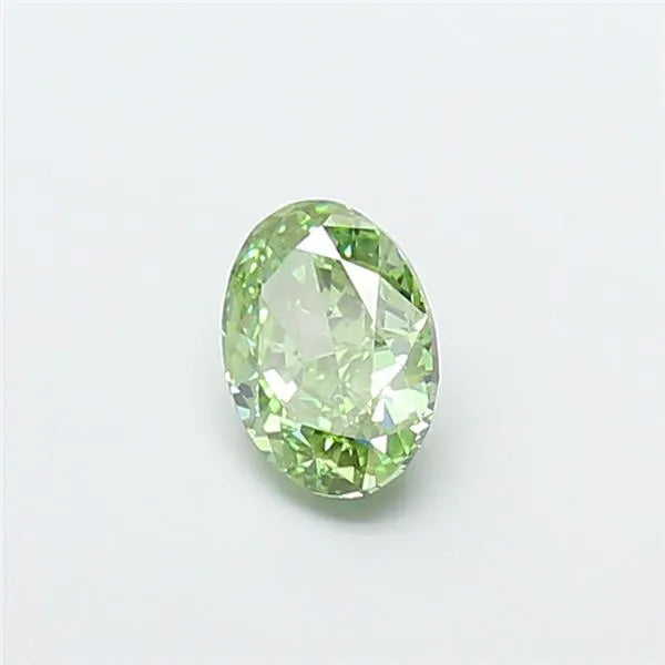 0.33ct Oval Lab Grown Diamond (Colour Fancy Vivid Green, Clarity VS1, Uncertified)
