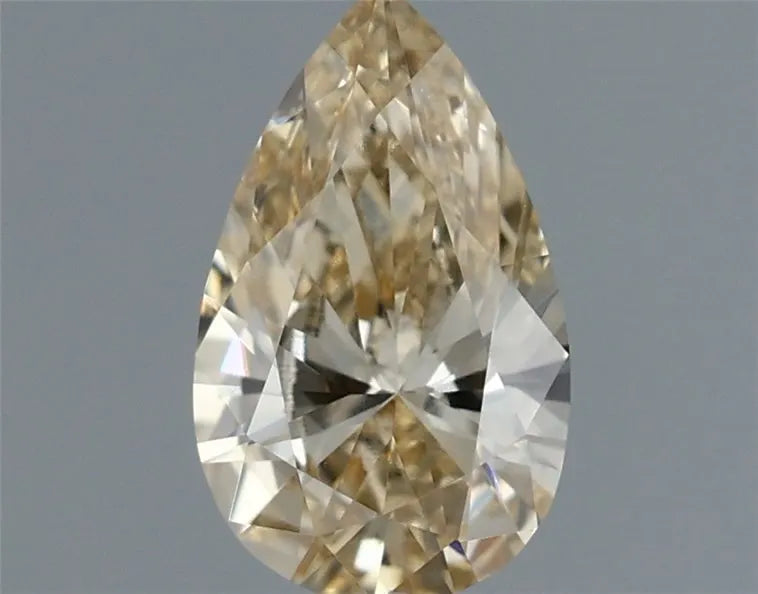 0.33ct Pear Lab Grown Diamond (Colour Fancy Light Yellow, Clarity VVS1, IGI Certified)