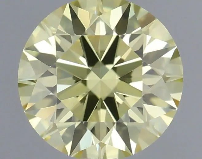 0.33ct Round Lab Grown Diamond (Colour Fancy Intense Yellow, Clarity VVS1, Cut ID, IGI Certified)