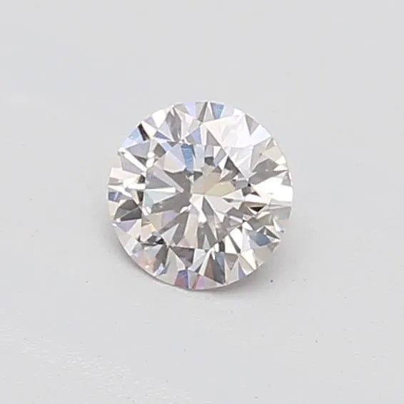 0.33ct Round Natural Diamond (Colour Faint Pink, Clarity VS2, Cut GD, GIA Certified)