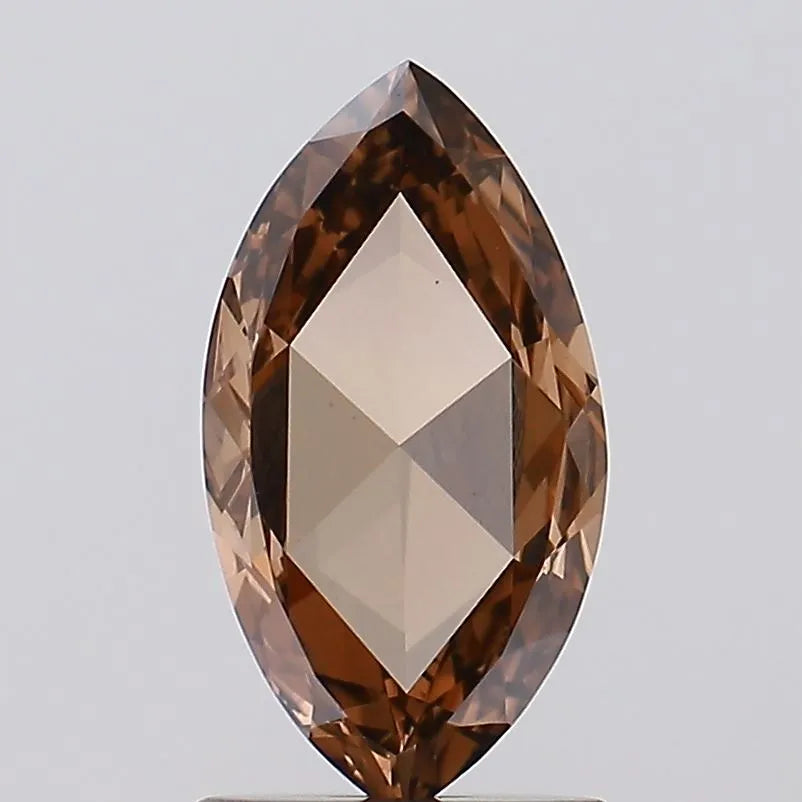 0.35ct Marquise Lab Grown Diamond (Colour Fancy Brown, Clarity VS1, Uncertified)