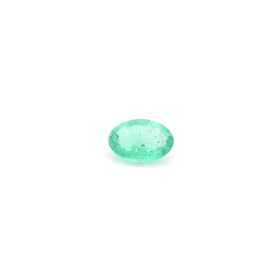 0.35ct Oval Natural Emerald (Colour Green, Clarity Slightly Included, Cut Faceted)