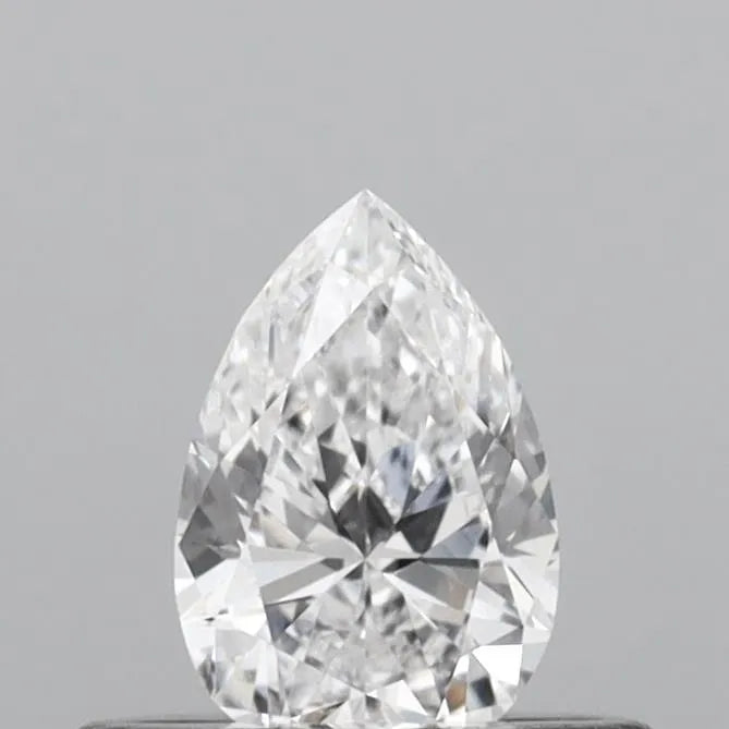 0.35ct Pear Lab Grown Diamond (Colour D, Clarity VVS2, IGI Certified)