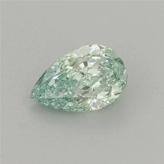 0.36ct Pear Lab Grown Diamond (Colour Fancy Intense Green, Clarity VS1, IGI Certified)