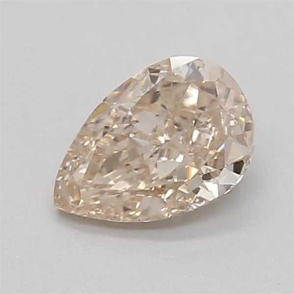 0.37ct Pear Lab Grown Diamond (Colour Very Light Brown, Clarity VVS1, IGI Certified)