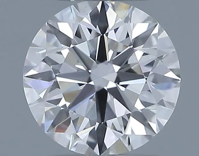 0.38ct Round Natural Diamond (Colour F, Clarity VS2, Cut EX, GIA Certified)