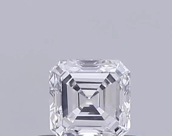 0.40ct Asscher Lab Grown Diamond (Colour D, Clarity VVS2, IGI Certified)