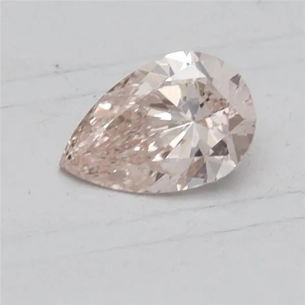 0.40ct Pear Lab Grown Diamond (Colour Fancy Light Pink, Clarity VS2, IGI Certified)