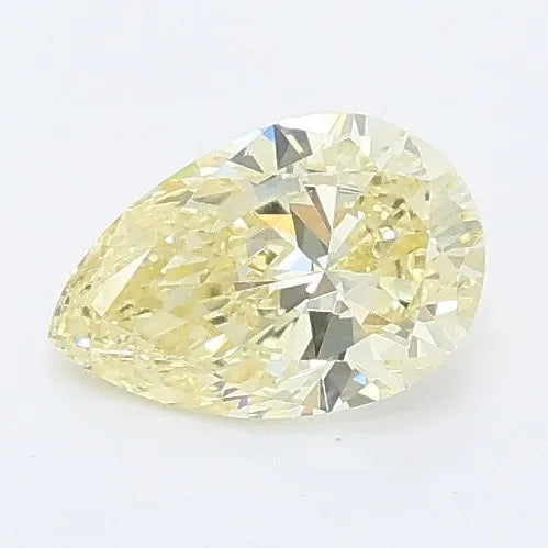 0.40ct Pear Lab Grown Diamond (Colour Fancy Light Yellow, Clarity VVS2, IGI Certified)