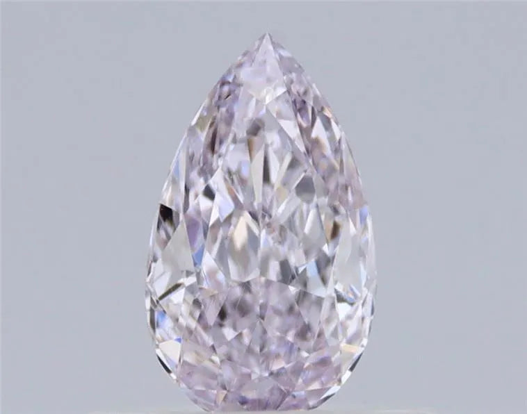 0.40ct Pear Natural Diamond (Colour Faint Pink, Clarity VS2, GIA Certified)