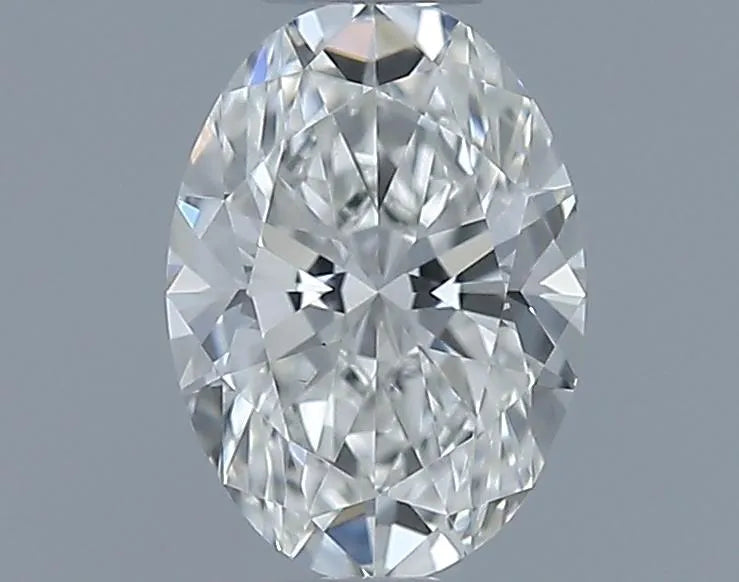 0.42ct Oval Natural Diamond (Colour H, Clarity VS1, Cut GD, GIA Certified)