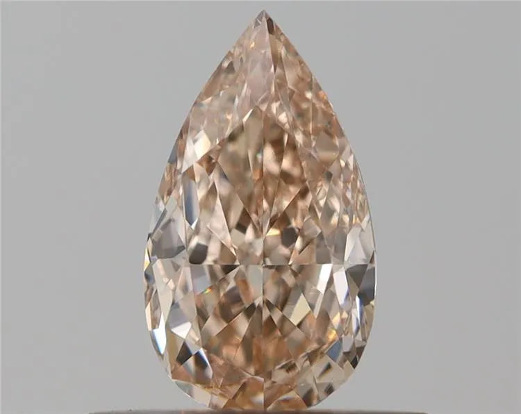 0.42ct Pear Natural Diamond (Colour Fancy, Clarity VS2, GIA Certified)