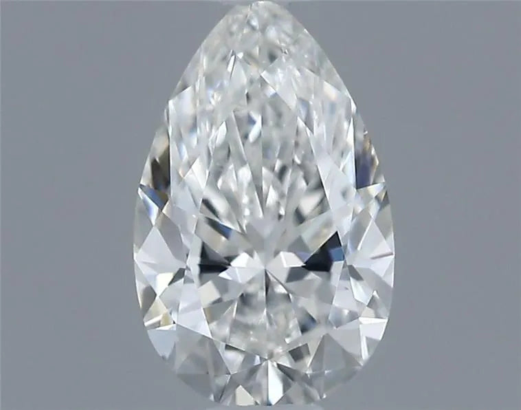 0.43ct Pear Natural Diamond (Colour F, Clarity VS2, GIA Certified)