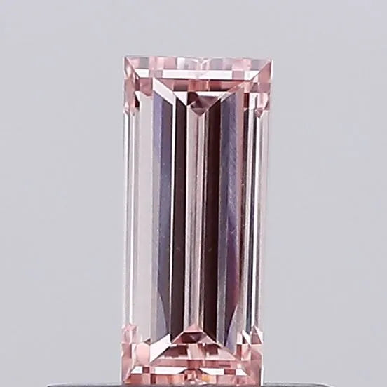 0.49ct Baguette Lab Grown Diamond (Colour Fancy Vivid Pink, Clarity VS1, Uncertified)
