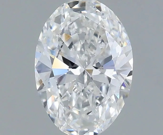 0.49ct Oval Lab Grown Diamond (Colour D, Clarity VVS2, IGI Certified)