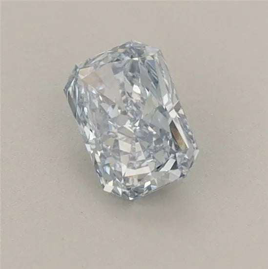 0.49ct Radiant Lab Grown Diamond (Colour Fancy Intense Blue, Clarity VS1, IGI Certified)