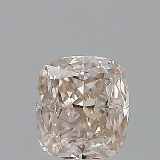 0.50ct Cushion modified Natural Diamond (Colour Fancy Light Pinkish Brown, Clarity VS2, GIA Certified)