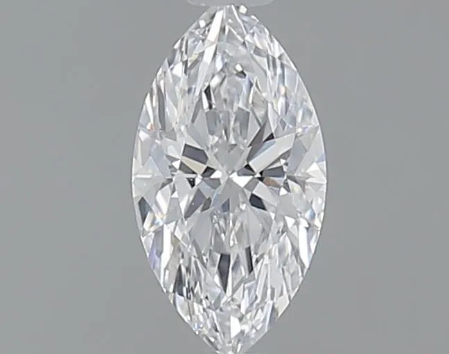 0.50ct Marquise Natural Diamond (Colour D, Clarity SI1, Cut EX, GIA Certified)