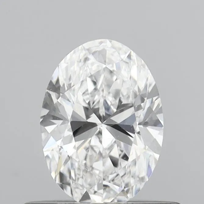 0.50ct Oval Lab Grown Diamond (Colour D, Clarity VVS2, IGI Certified)