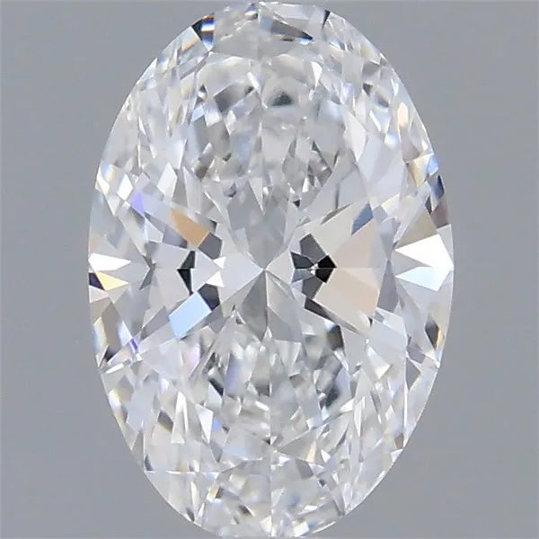 0.50ct Oval Lab Grown Diamond (Colour D, Clarity VVS2, IGI Certified)