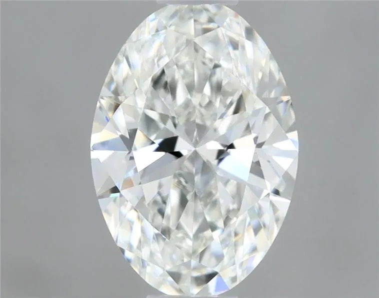 0.50ct Oval Natural Diamond (Colour F, Clarity IF, Cut VG, IGI Certified)