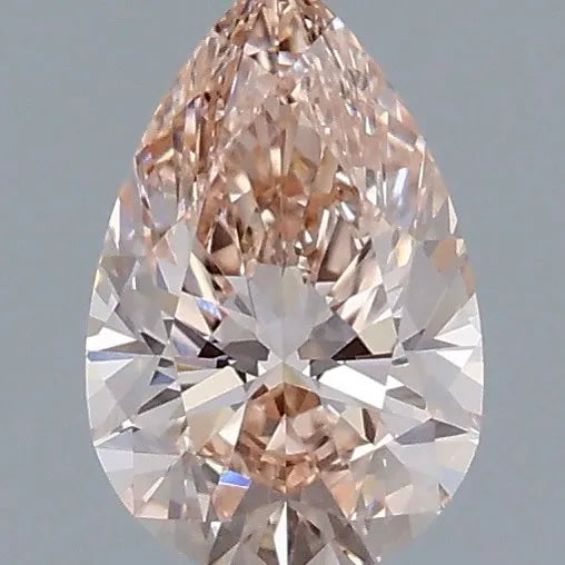 0.50ct Pear Lab Grown Diamond (Colour Fancy Intense Pink, Clarity VVS2, IGI Certified)