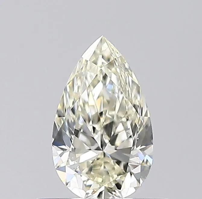 0.50ct Pear Natural Diamond (Colour L, Clarity SI1, GIA Certified)