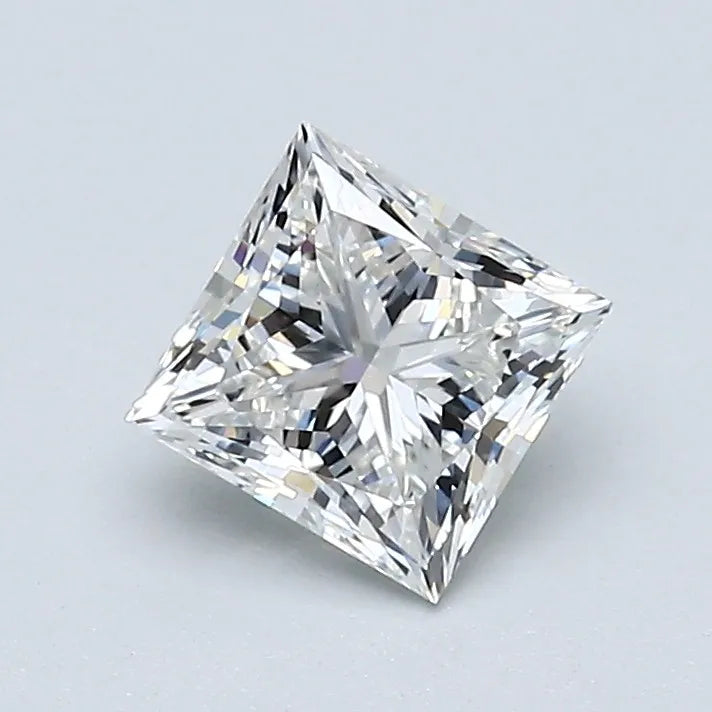 0.50ct Princess Natural Diamond (Colour H, Clarity VVS2, GIA Certified)