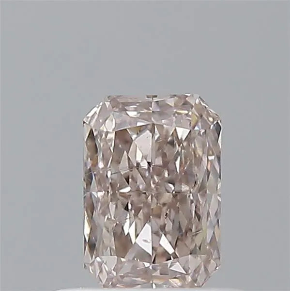 0.50ct Radiant Natural Diamond (Colour Fancy Pinkish Brown, Clarity SI2, GIA Certified)