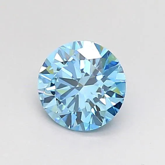 0.50ct Round Lab Grown Diamond (Colour Blue, Clarity VS1, Cut VG, Uncertified)