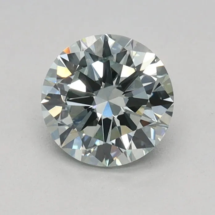 0.50ct Round Lab Grown Diamond (Colour Fancy Green, Clarity VS1, Cut VG, IGI Certified)