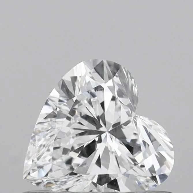 0.51ct Heart Lab Grown Diamond (Colour D, Clarity VVS2, IGI Certified)